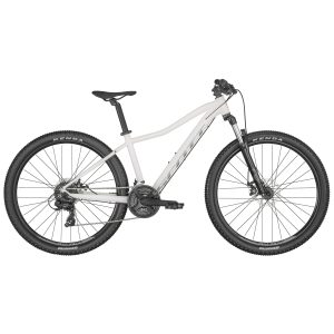 SCOTT CONTESSA ACTIVE 60 moteriškas kalnų dviratis su 29 colių ratais, Shimano pavaromis ir aliuminio rėmu – idealus pasirinkimas miško takams ir miesto keliams