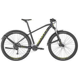 „SCOTT Aspect 950 EQ dviratis – pilkos spalvos, su purvasaugiais ir kojele“