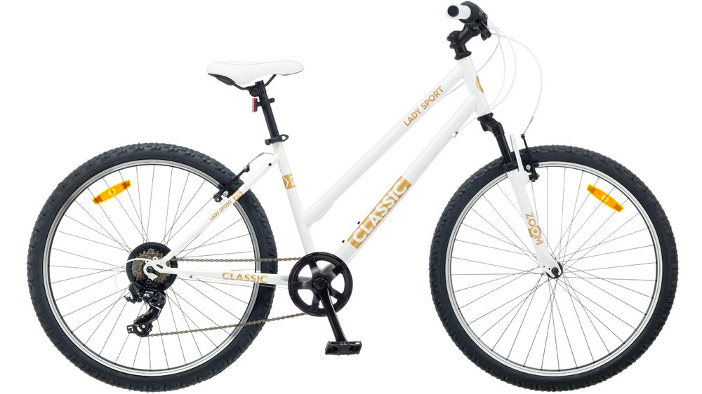 Moteriškas miesto dviratis CLASSIC Lady Sport su Shimano pavaromis