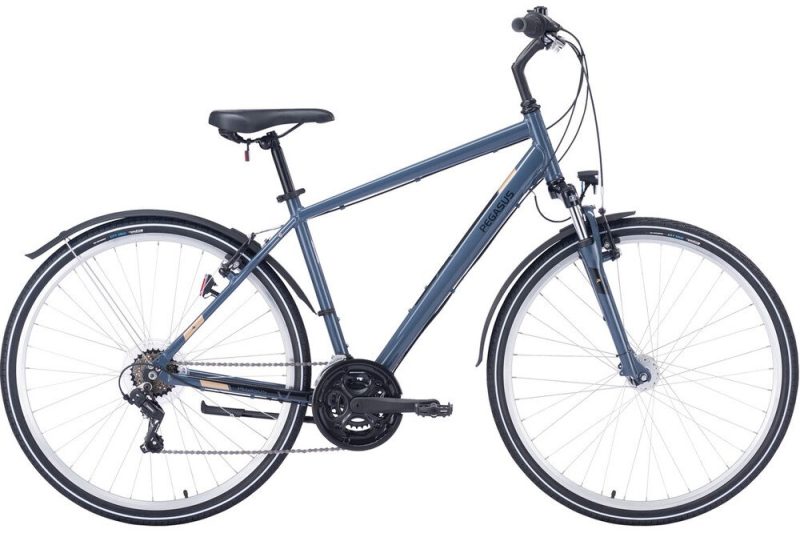 Dviratis 28" Pegasus Avanti Sport 18, aliuminis 18 pavarų ir dinama priekiniame rate