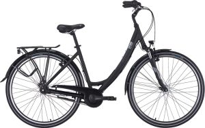 Dviratis 28" Pegasus Piazza 8g juodas 8 vidinės pavaros