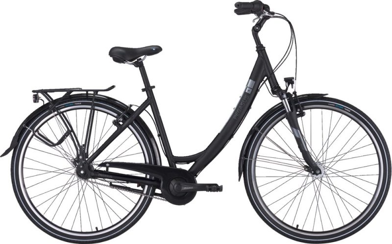 Dviratis 28" Pegasus Piazza 8g juodas 8 vidinės pavaros