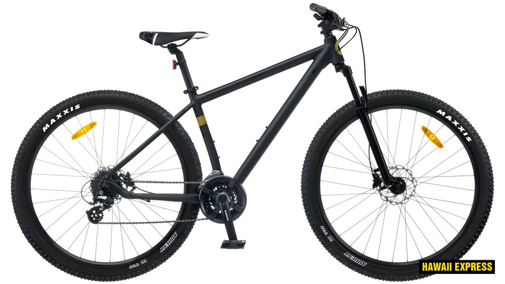 Kalnų dviratis su hidrauliniais Shimano stabdžiais