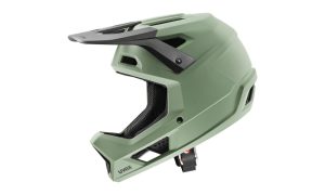 Šalmas Uvex ravage moss green-black matt
